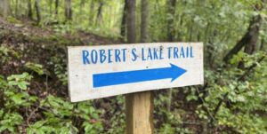 Roberts Lake trails in Cherokee County (Ball Ground)